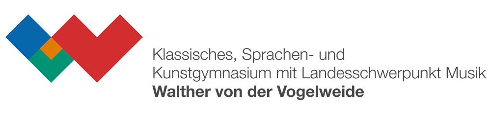 Logo Klassisches, Sprachen- und Kunstgymnasium mit Landesschwerpunkt Musik „Walther von der Vogelweide“